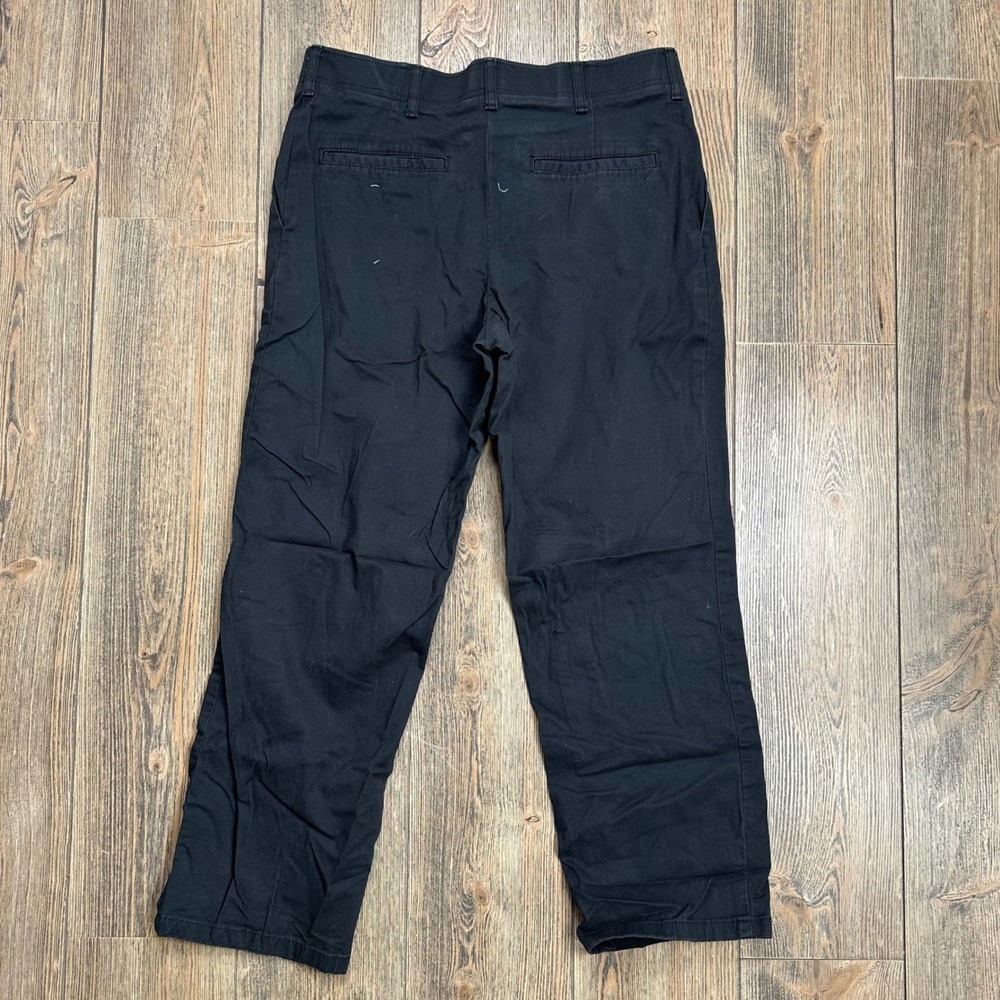 Wrangler Lot of 2 Pairs Mens Performance Series Chino Pants Black 34x29 67PSWBL - Picture 5 of 5